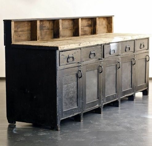 21 Industrial Upcycled Furniture Ideas - drawer units