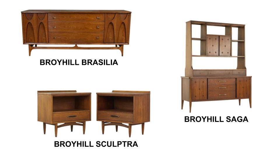 How To Identify Broyhill Furniture - Broyhill collections include the Brasilia, Saga, and Sculptra series