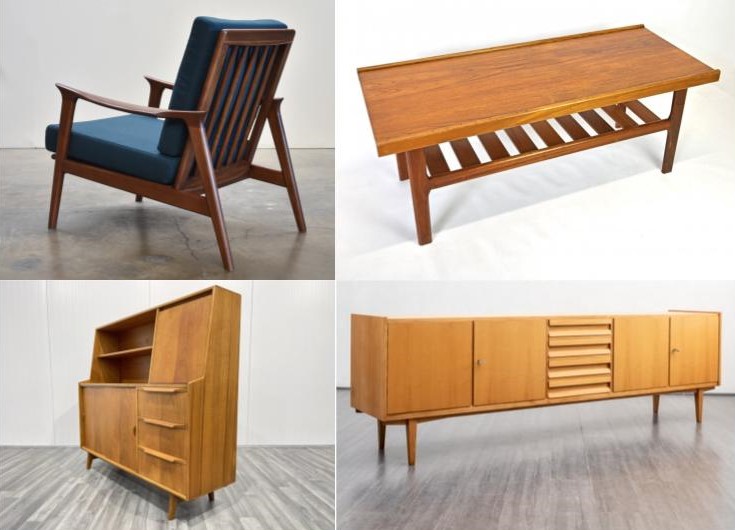 What Wood is Used for Mid-Century Modern Furniture?