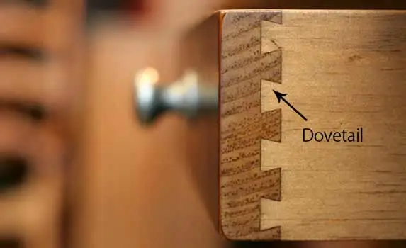 Identifying Stag Furniture - Dovetail joints