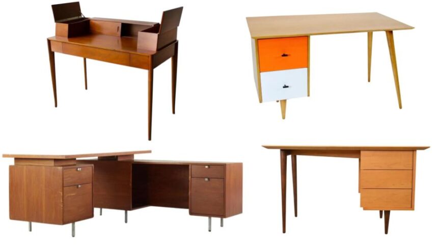 Best Vintage Desk Manufacturers Of The Mid-Century Modern Era